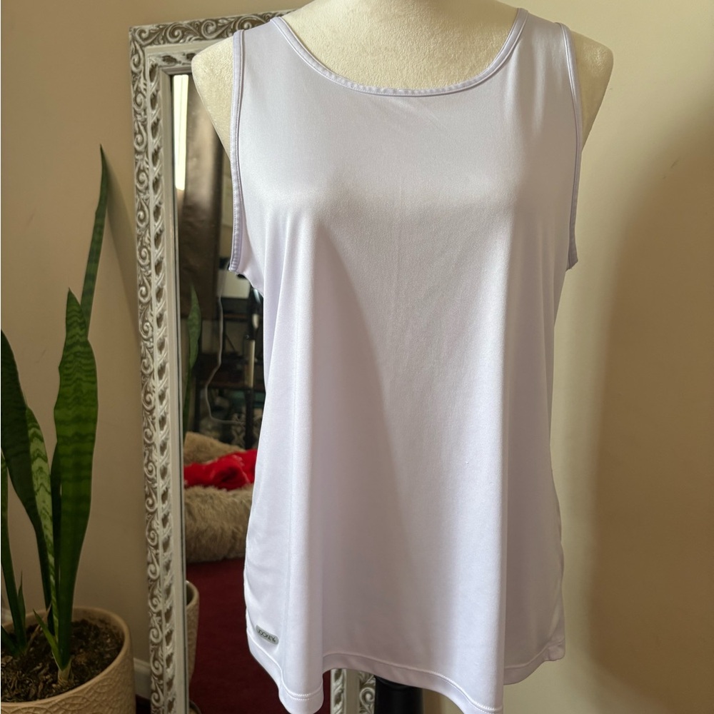 Jockey Women's Classic White Tank Top